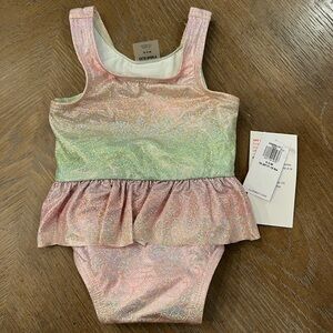 NWT~Old Navy baby girl swimsuit. Size 0-3month.